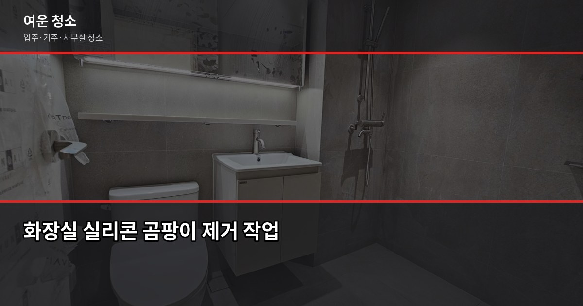 봄맞이 입주청소, 원룸 15만원부터 평수별 가격 정리 3