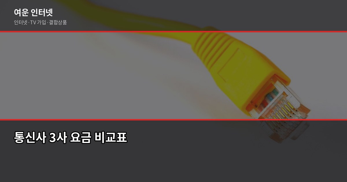 인터넷 갈아탈 때 현금 사은품, 최대 48만원 조건이 이겁니다 3