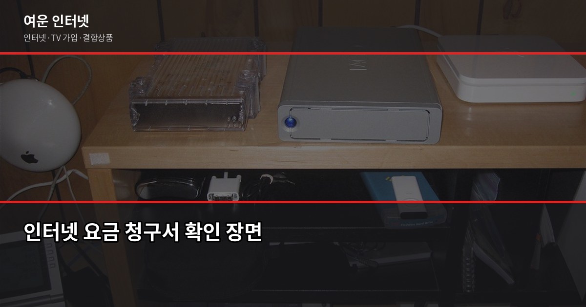 인터넷 가입 후 가장 후회한 한 가지, 약정 전 꼭 확인하세요 5