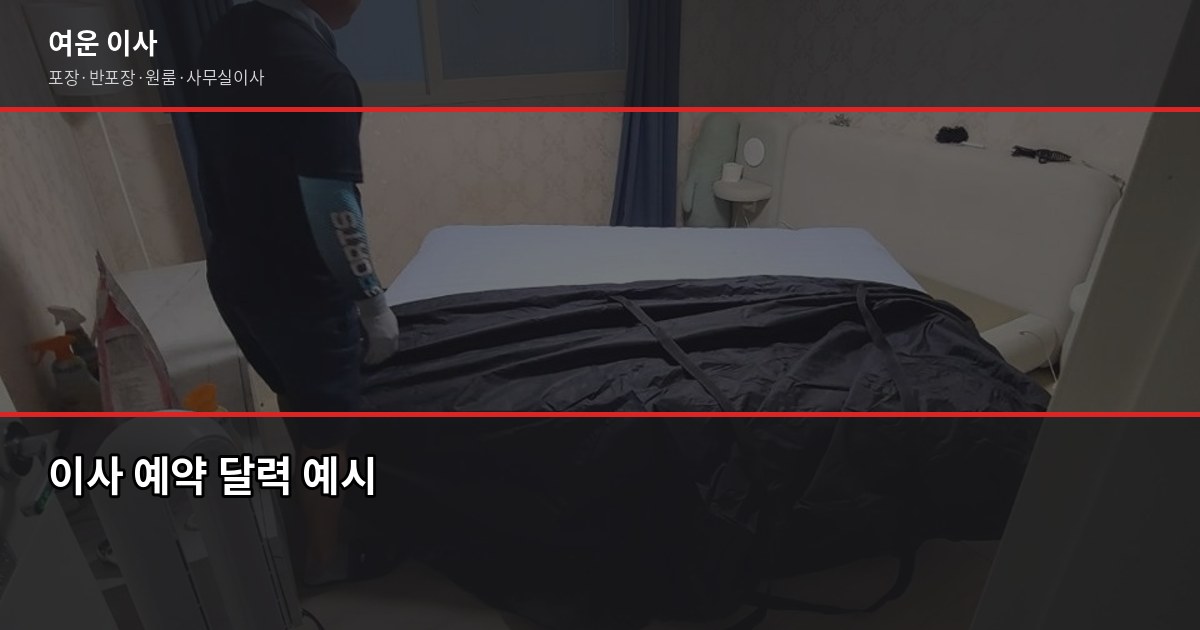 입학시즌 이사, 3월 전에 잡아야 하는 이유와 비용 절약법 2