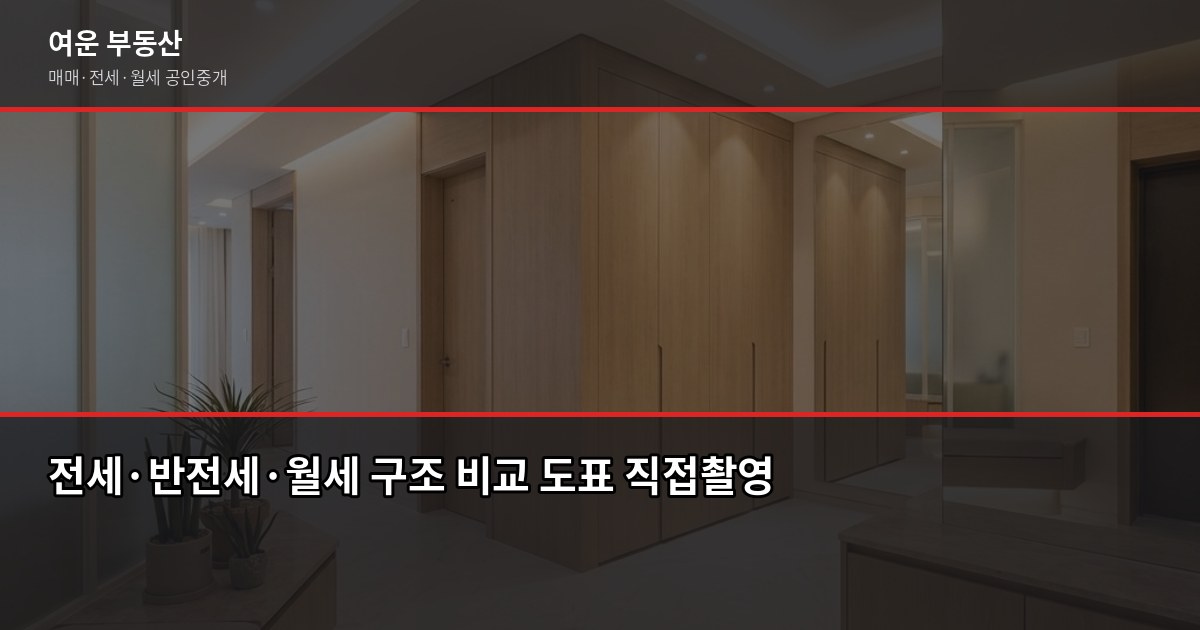 반전세 계약의 특징과 주의점, 서울·경기 세입자가 꼭 알아야 할 것들 2