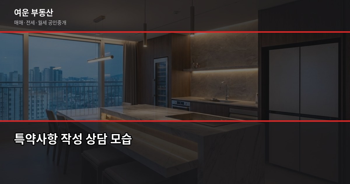 임대차 계약서 특약사항, 세입자가 반드시 넣어야 할 7가지 5