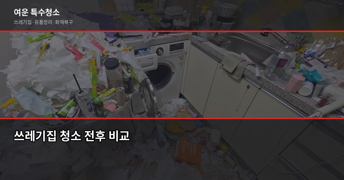 은평구 폐기물 처리 방법, 대형폐기물부터 쓰레기집까지 4