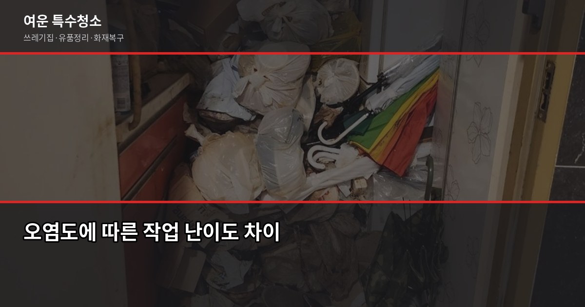 빈집청소 비용, 50만원대부터 시작하는 이유 (원룸·투룸·아파트) 4