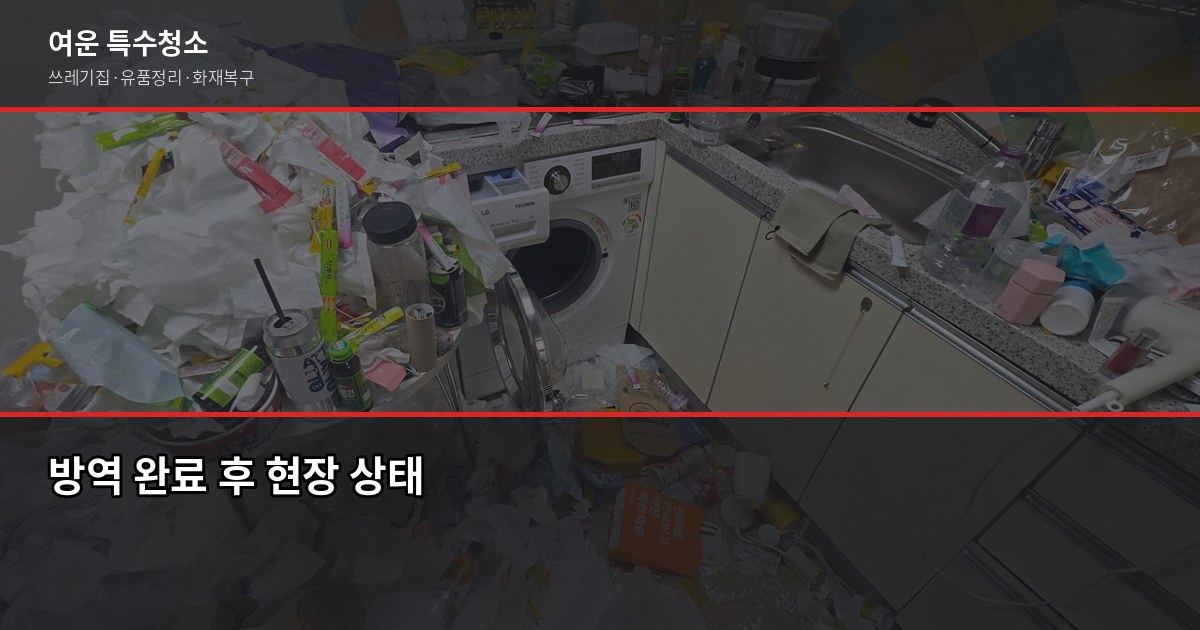 해충방역업체 고를 때 후회하는 3가지, 계약 전에 꼭 확인하세요 5