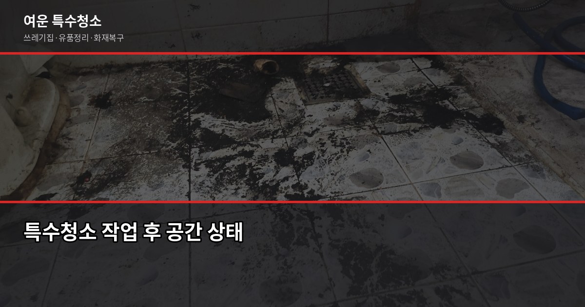 관악구 폐기물 처리, 특수청소까지 한 번에 해결하는 방법 5