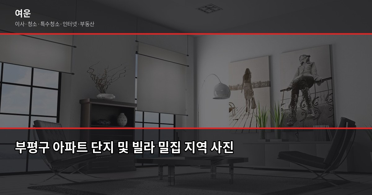 인천 부평구 이사업체 고를 때 후회한 한 가지 3