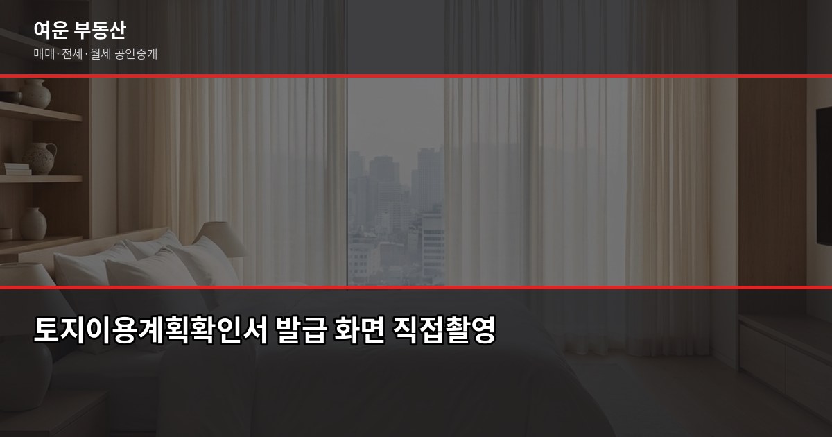 성남 금토지구 토지 거래 전, 공적 서류로 확인해야 할 것들 2