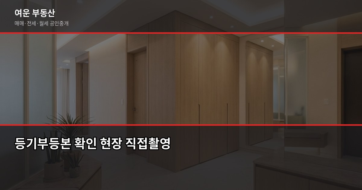 고양시 부동산, 매수 전에 꼭 확인해야 할 것들 3