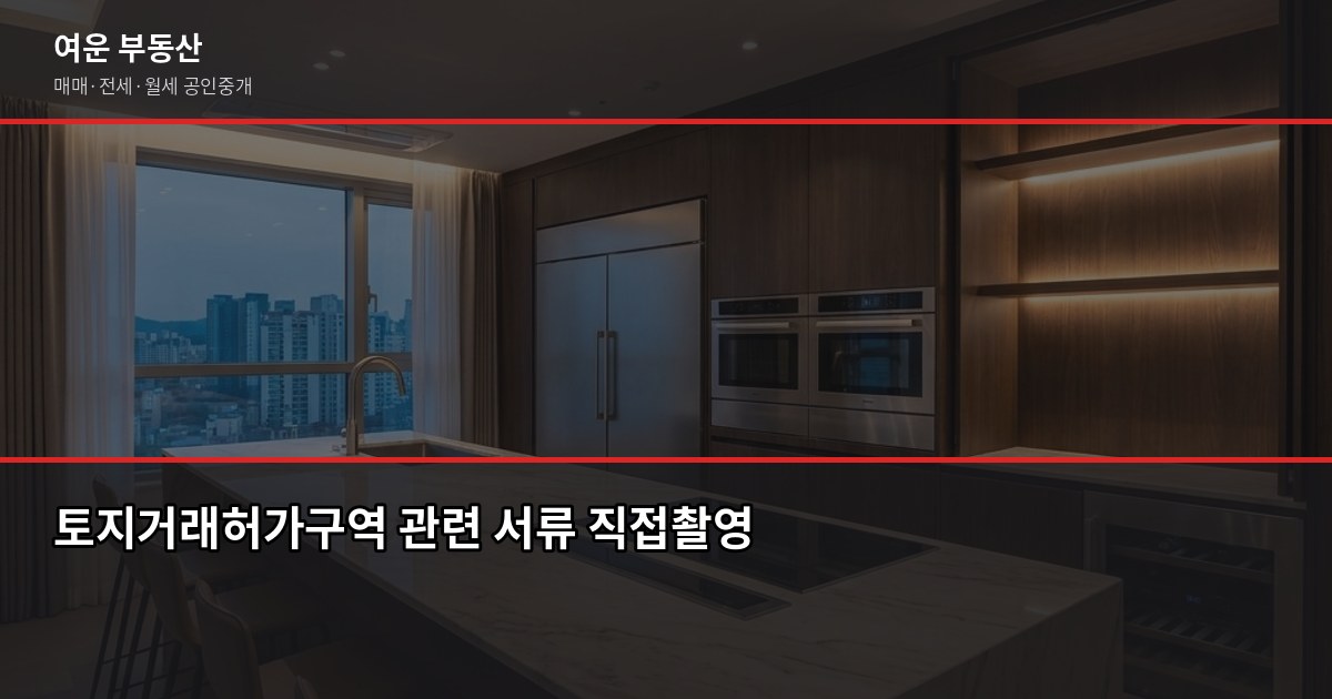 성남 금토지구 토지 거래 전, 공적 서류로 확인해야 할 것들 5
