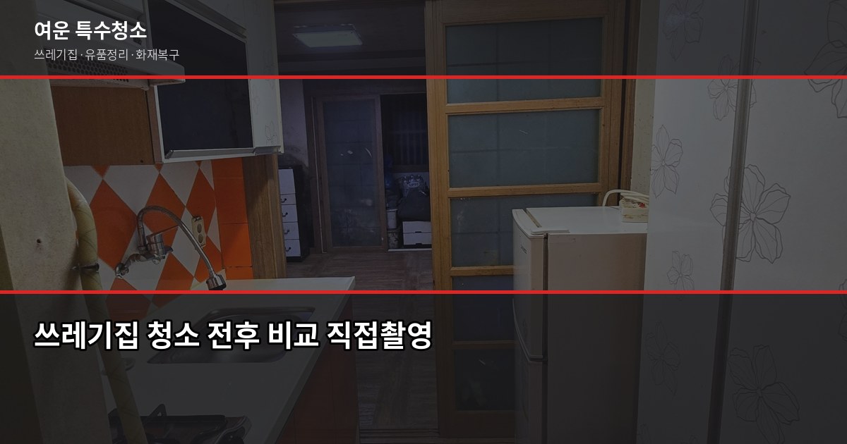 부평구 특수청소 전화번호, 긴급 상황에서 바로 쓰는 안내 2