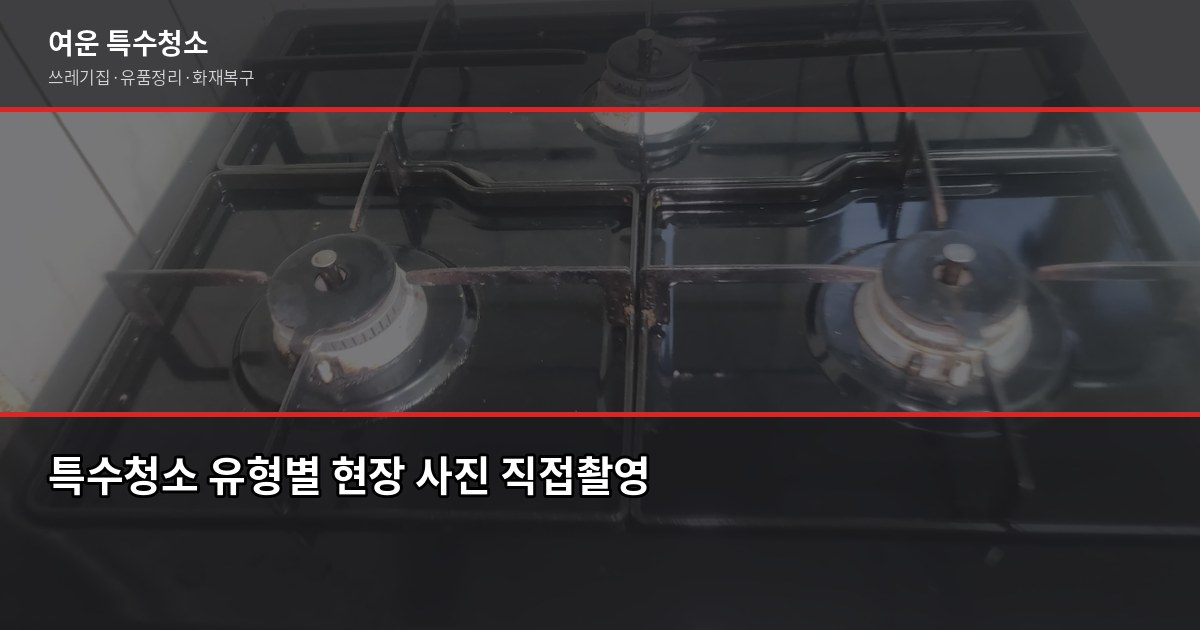 김포 특수청소, 쓰레기집·고독사·유품정리 비용과 진행 방법 2