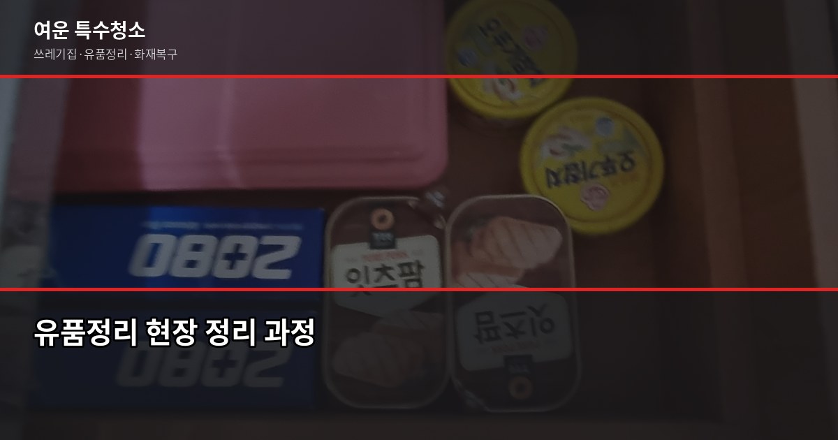 부천시청역 특수청소, 처음 요청할 때 알아두면 좋은 것들 3