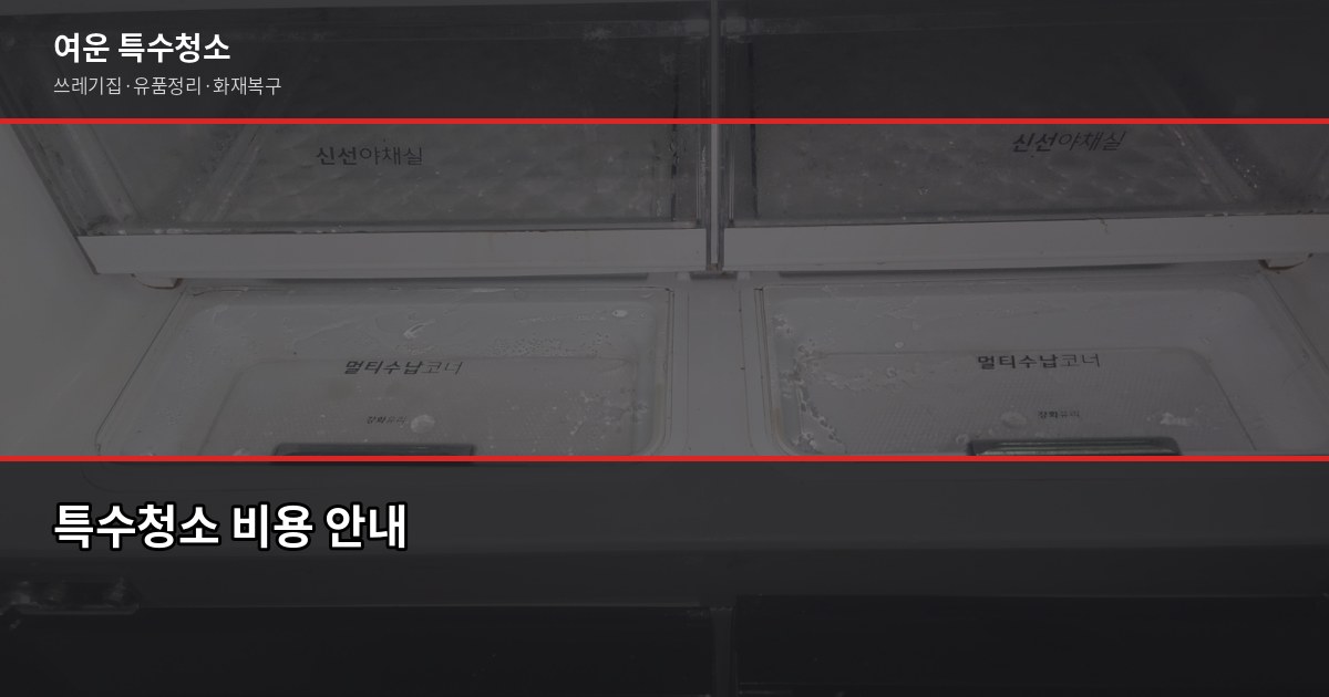 부평구 폐기물 처리, 특수청소가 필요한 순간은 따로 있습니다 3