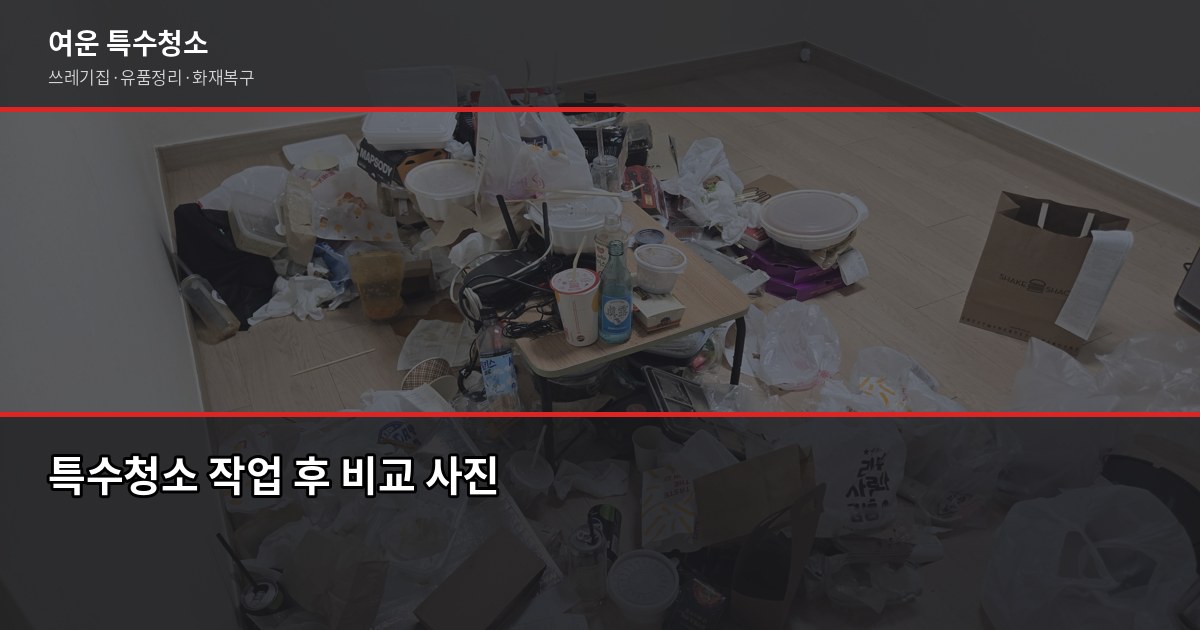 소흘읍 특수청소 전화번호, 연락 전에 알아두면 좋은 것들 3