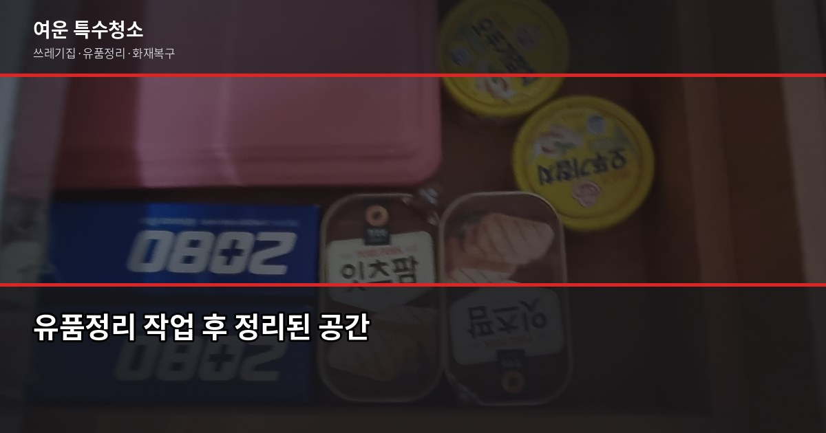 수지구 특수청소 예약, 어디서부터 시작해야 할까요 4