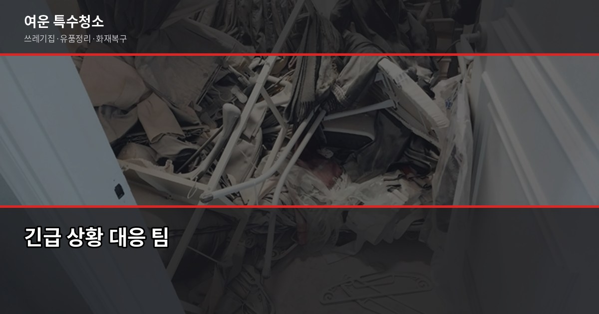 중랑구 특수청소 비용, 현장 상담 후 정확한 견적 받는 법 6