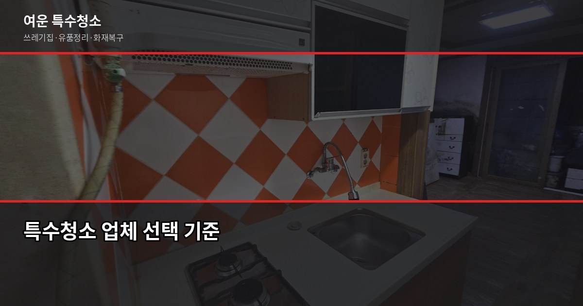 부평구청역 특수청소, 비용과 진행 과정 정리 6