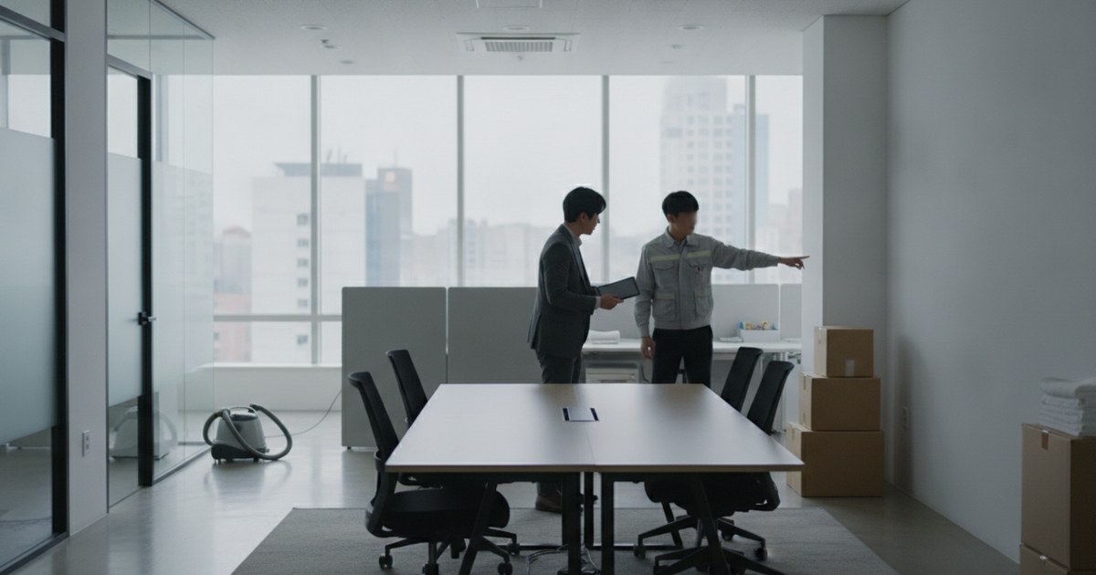 사무실청소 비용, 평당 단가만 보면 절대 안 되는 이유 4