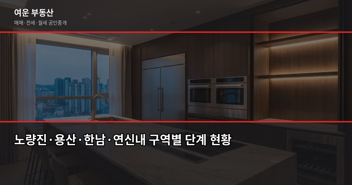 서울 재개발 아파트 입주권, 조합 단계별로 지금 사도 될까 6