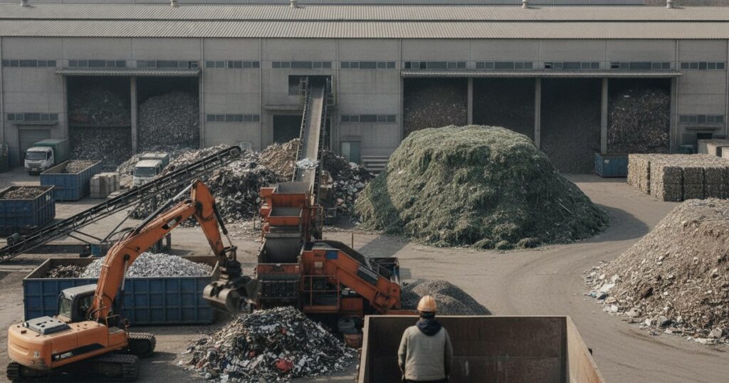 강남 폐기물처리업체 고르는 법, 무허가 업체 피하는 기준 - 강남 폐기물처리 현장 전경