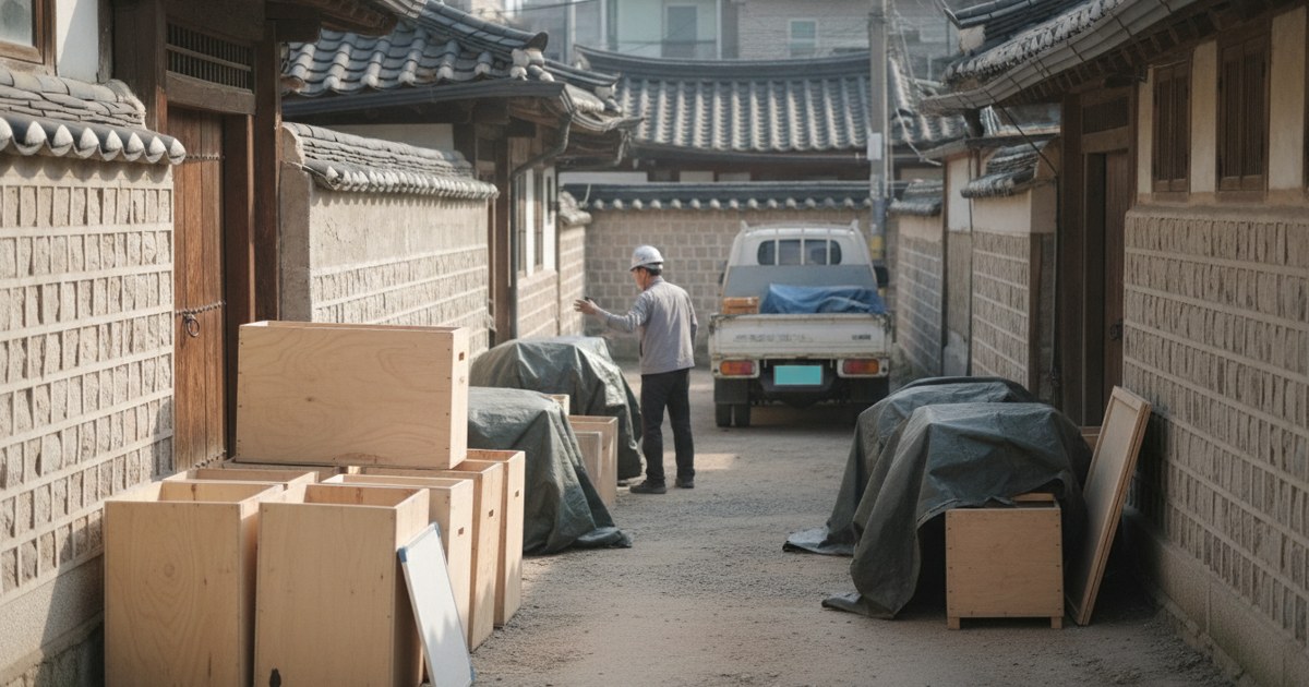 광주집정리업체, 골목 진입과 폐기물 반출이 다른 이유 1