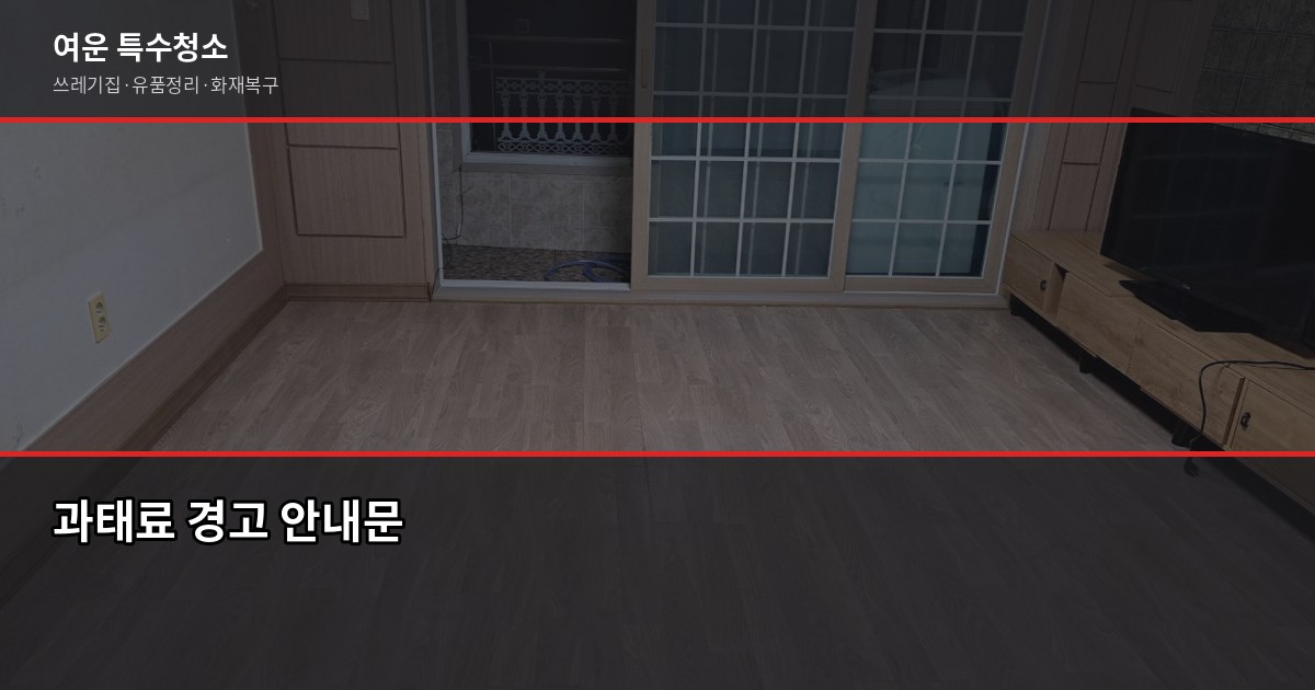 대전 대형폐기물 버리는 법, 무단투기 100만원 과태료 피하기 6